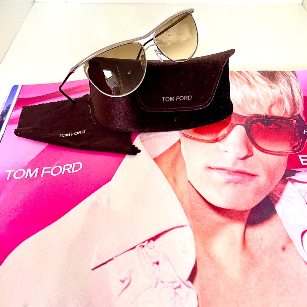 Authentic Tom Ford Aviator Style Sunglasses